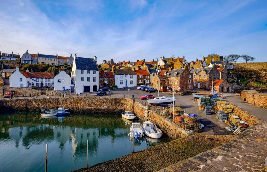 The East Neuk of Fife - sea views in one of the prettiest parts of Scotland