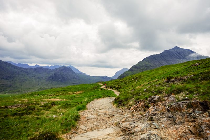 Elgol Peninsula, a walk to Camasunary Beach to see the Black Cuillin